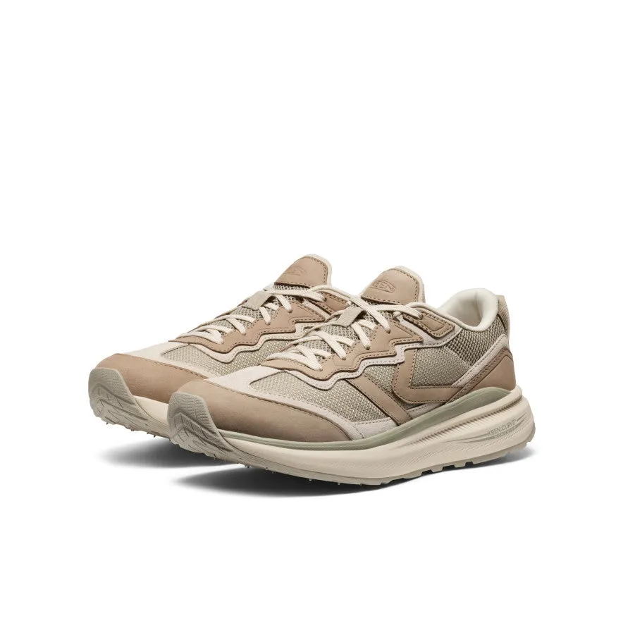 Free Flex Groove Design Men's WK500 Leather Walking Shoe  |  Abbey Stone/Birch