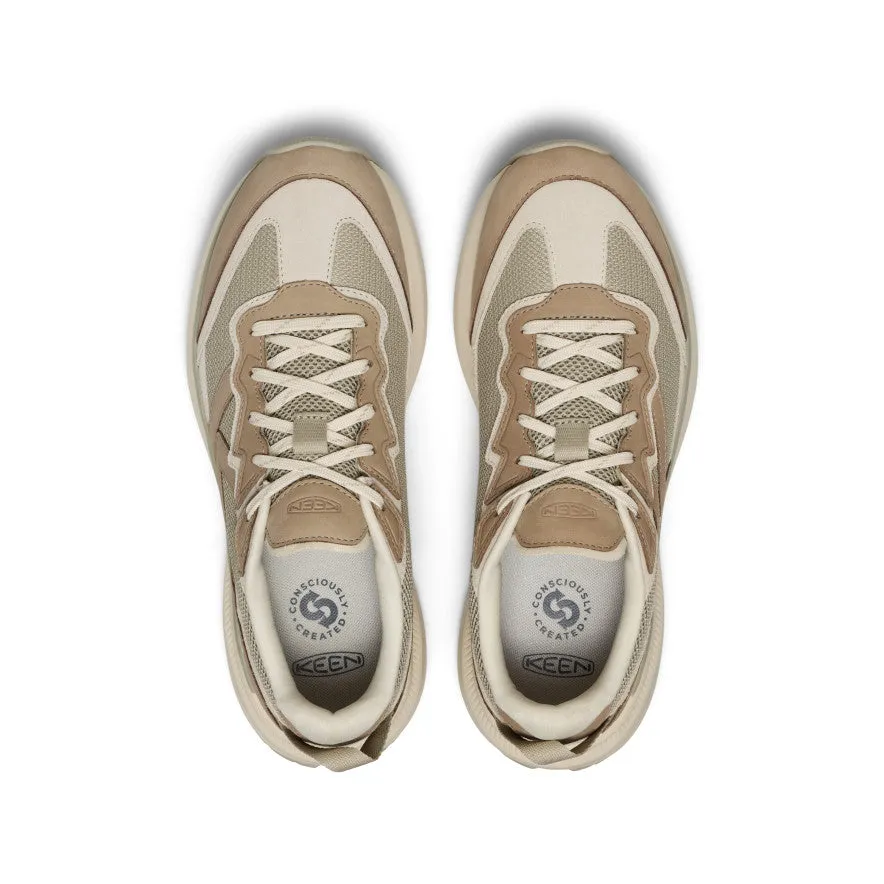 Ultra Cushioned Collar Everyday Travel Men's WK500 Leather Walking Shoe  |  Abbey Stone/Birch