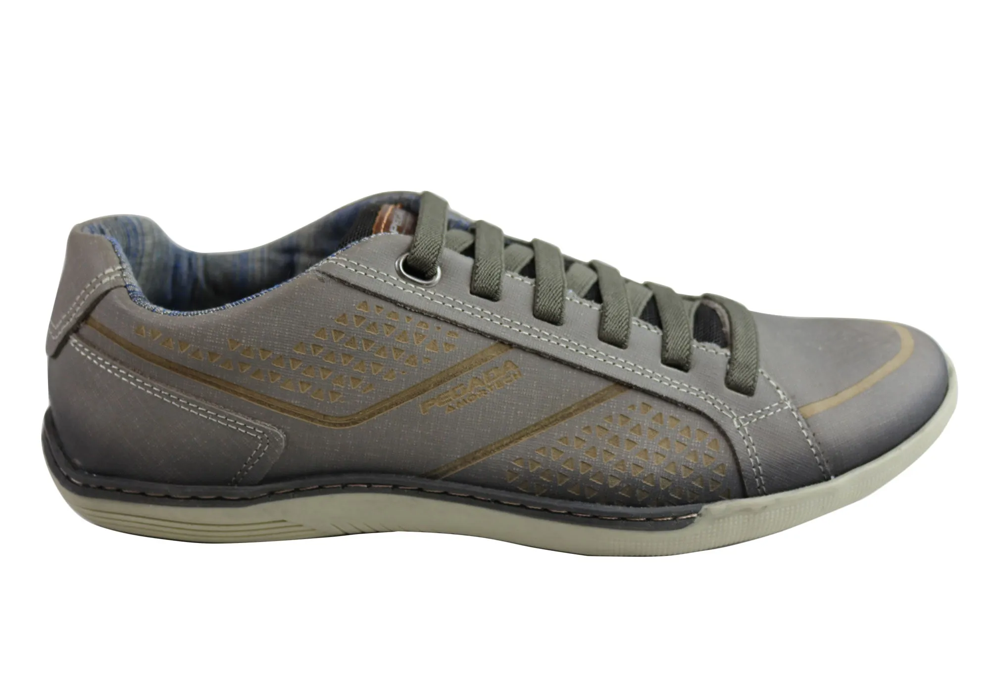 Slip Control Natural Movement Pegada Hank Mens Leather Slip On Comfort Casual Shoes Made In Brazil