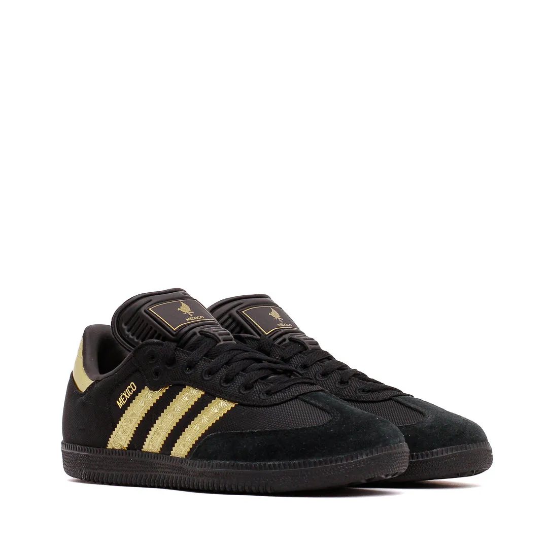 Green Core Adidas Men Samba OG Mexico Black Gold Metallic JH5656