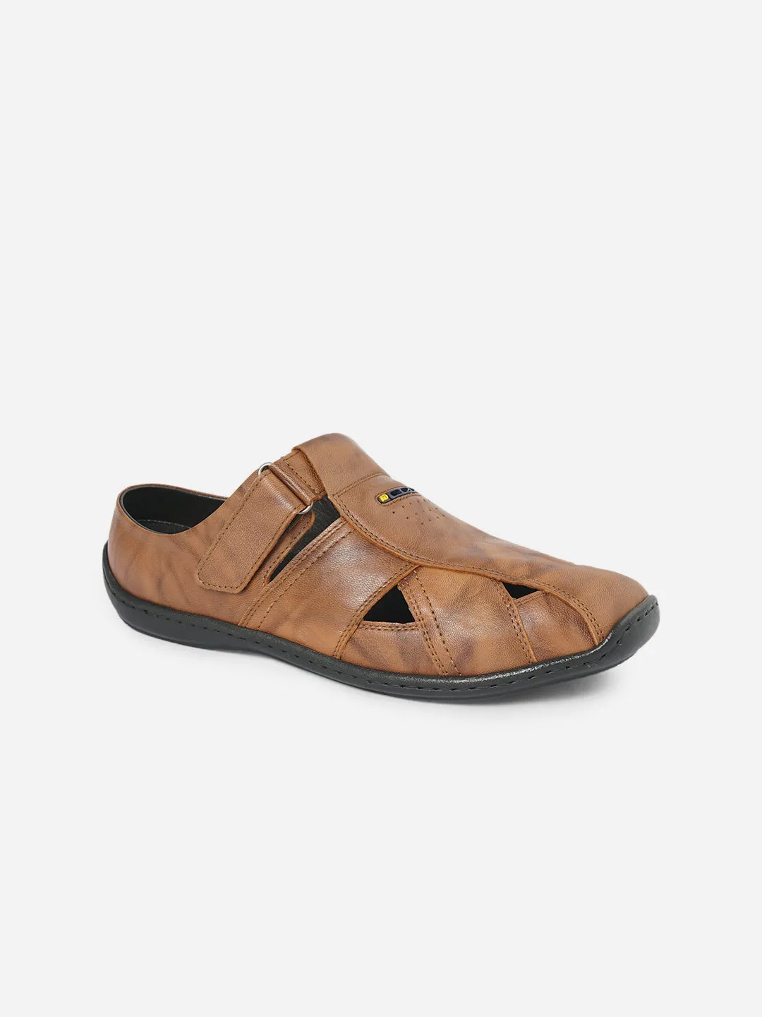 Arch Support Urban Walkers Casual Men's Tan Mule Casual Sandal (ID4069)