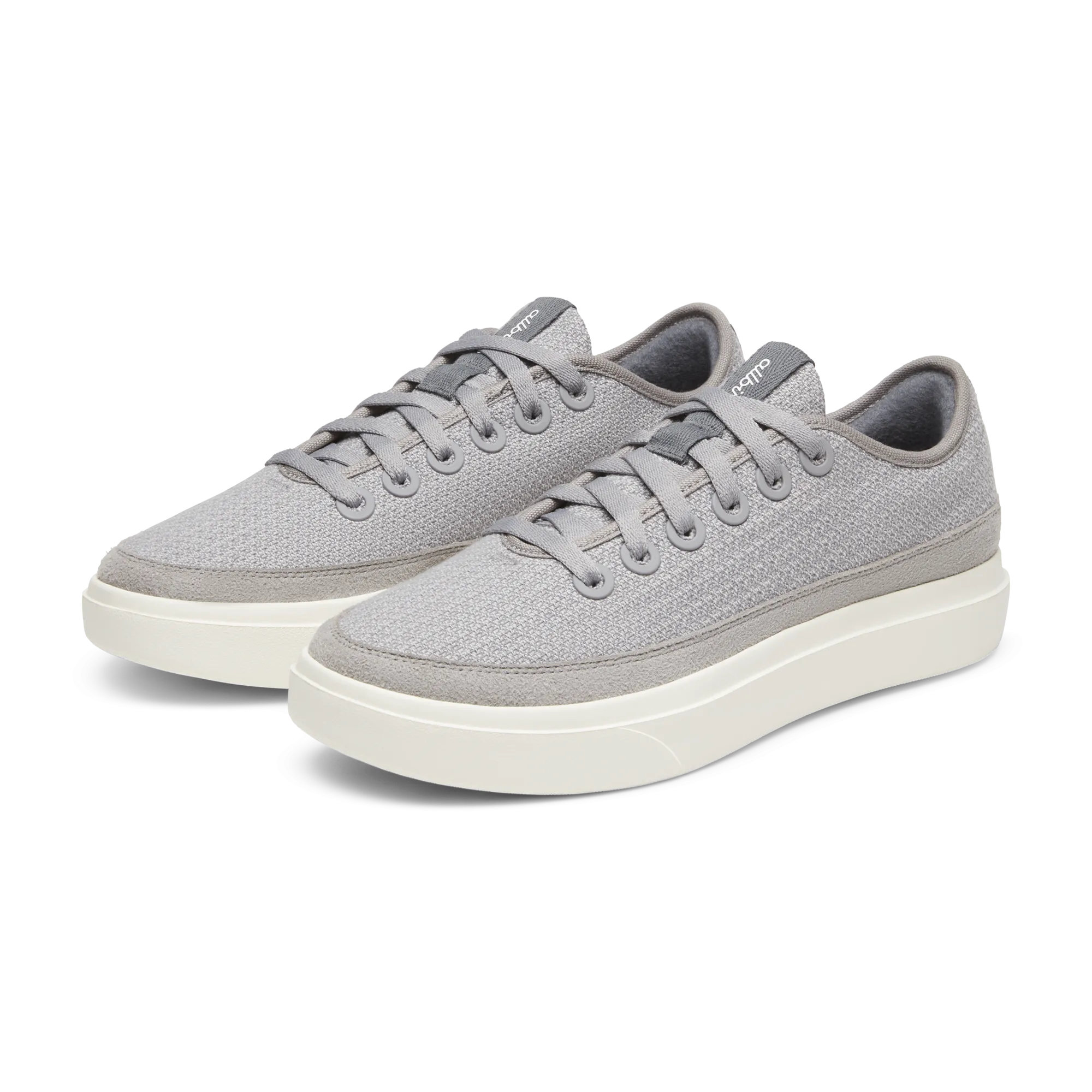 Women's Wool Piper Go - Medium Grey (Natural White Sole) Recycled materials Warm Season