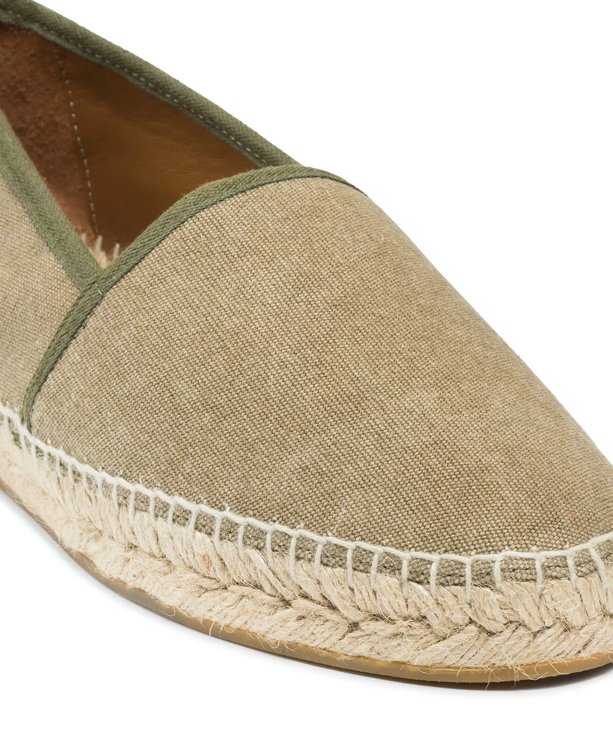 Espadrilles INDIANA Olive Cushion Layer