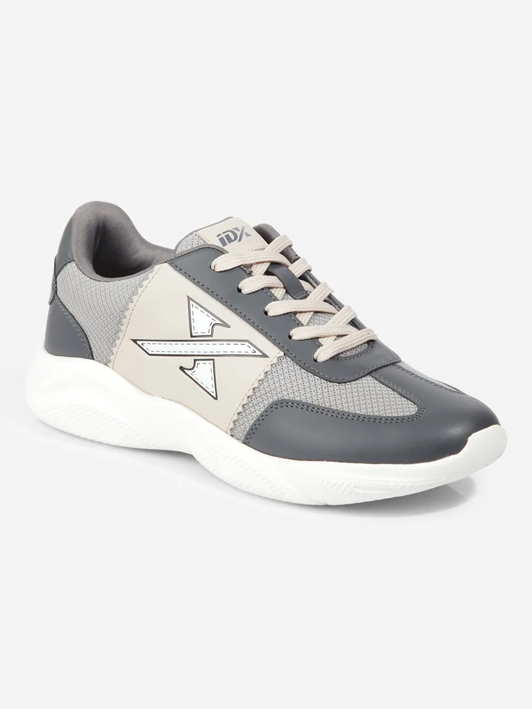 Quick Drying Liner No Laces Men's Grey Beige Active X Sneakers IX7134