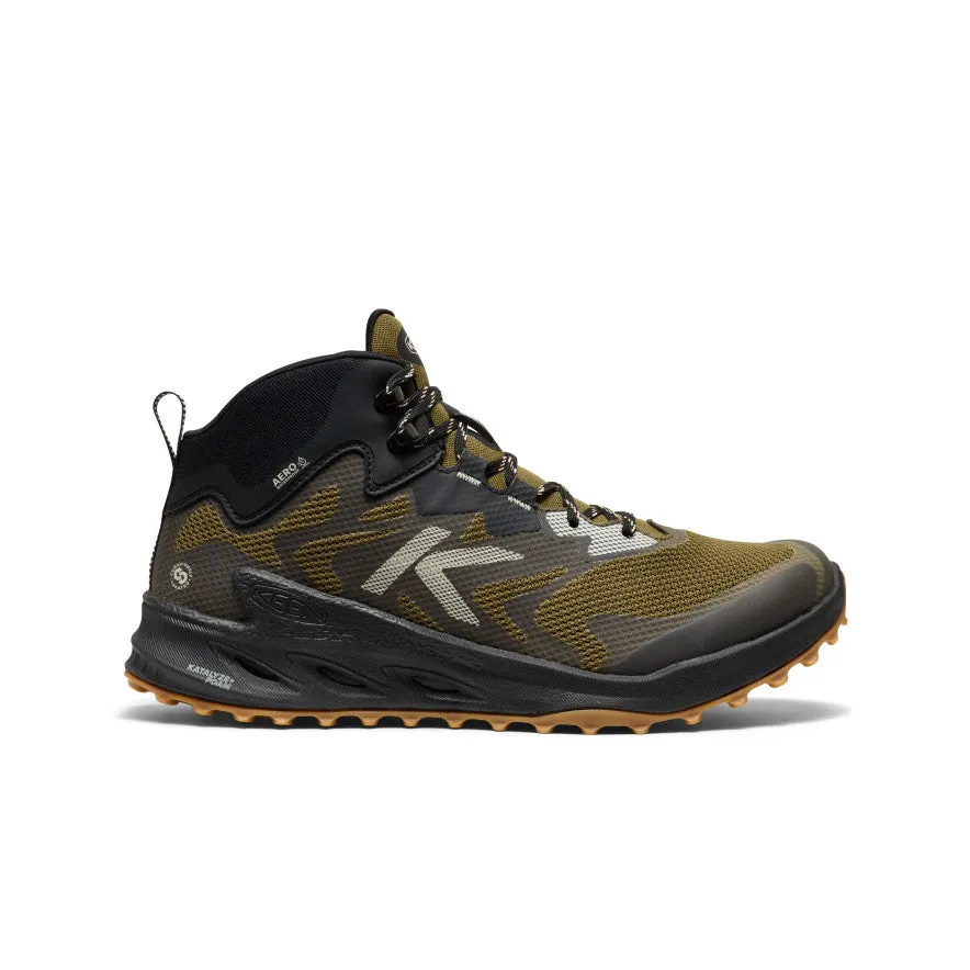 Arch Fit Winter Base Men's Zionic NXT Waterproof Hiking Boot  |  Dark Olive/Black