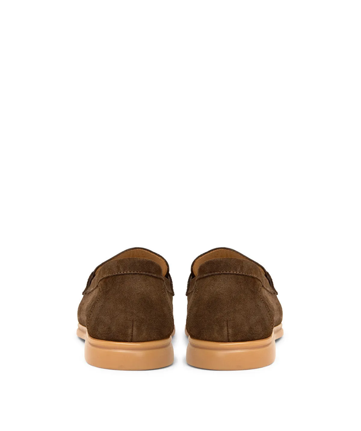 Mocassin PORTOBELLO Daim Olive Sombre Bounce Back Tech