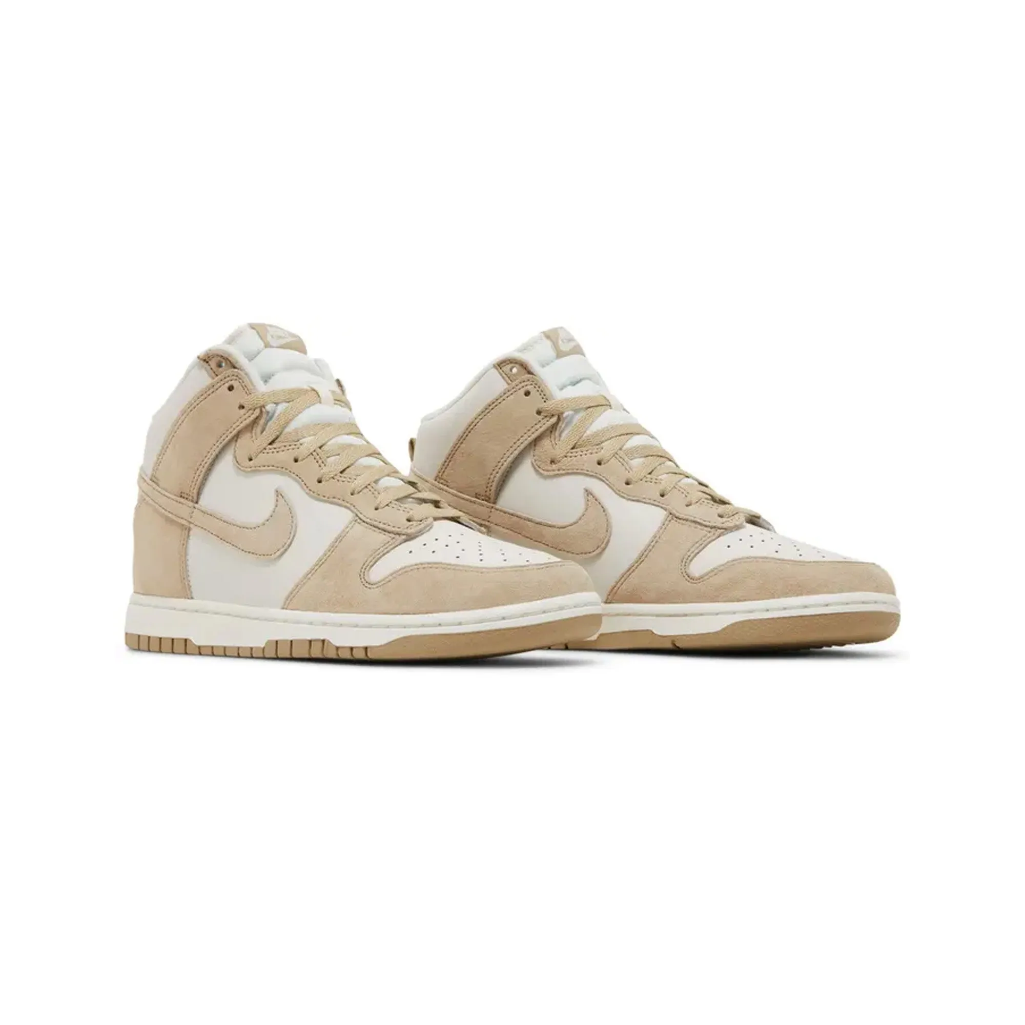 Nike Dunk High Retro PRM 'Tan Suede White' (2022) Love Glow Top Rated