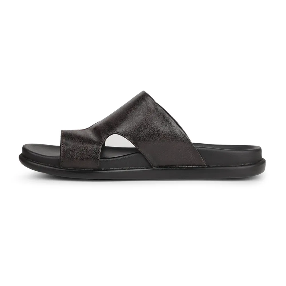 Slim Line Healers Brown Casual Slipper For Men LEEKS-10 By Liberty