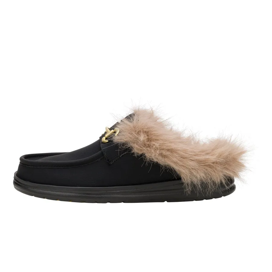 Market Wally Slip Loafer - Black/Black Slip On Style Synthetic Upper