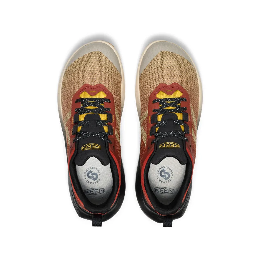 Men's 450 Dirt Hiking Shoe  |  Safari/Red Ochre Busy Path