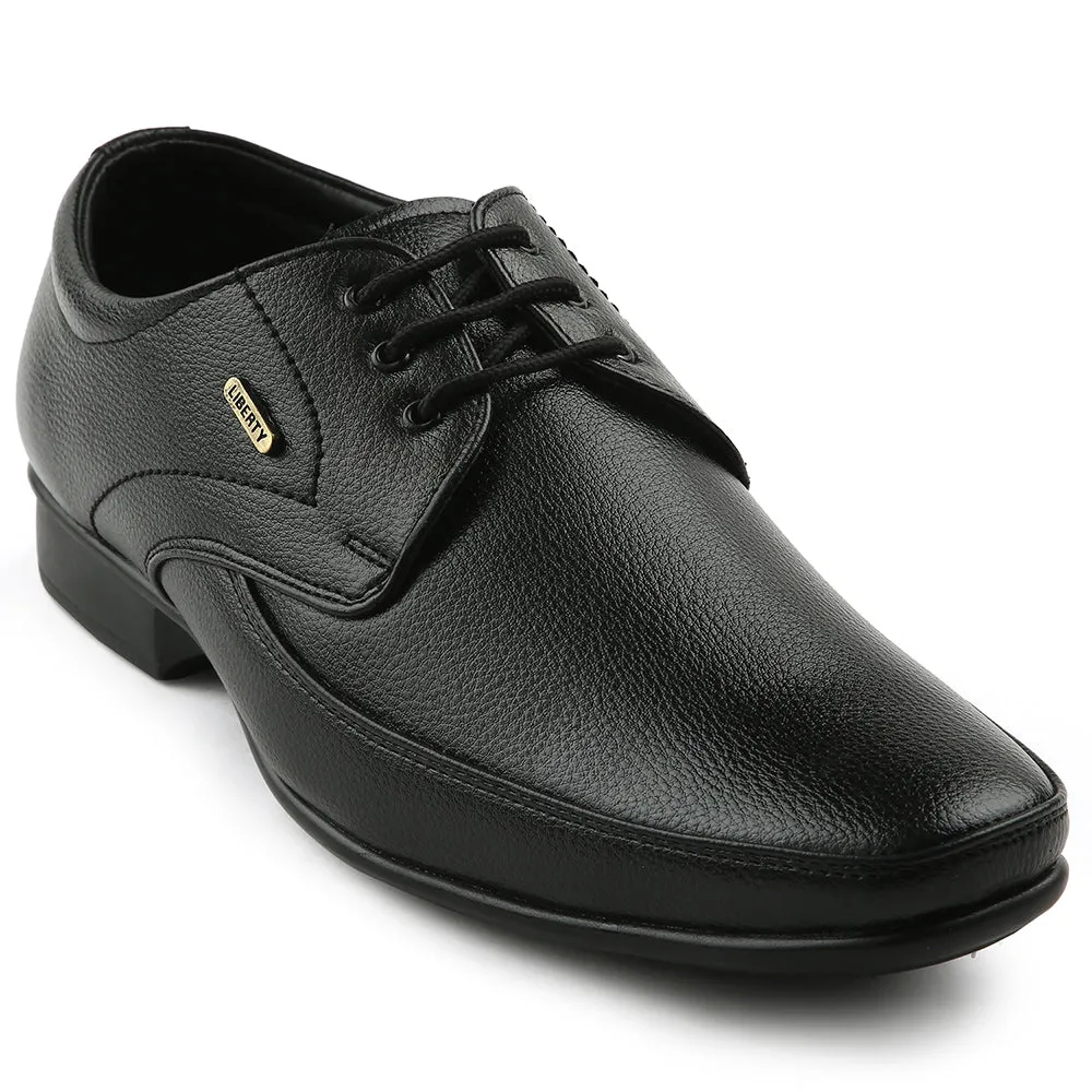 waterproof Fortune Black Formal Lacing Oxford Shoes For Men H202-01 By Liberty
