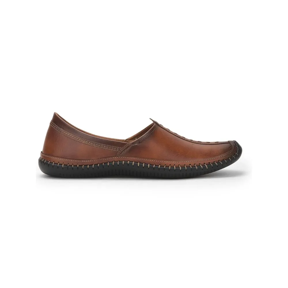 Fortune Tan Casual Mojari For Men BRL-25 By Liberty Success Step Japan Shade
