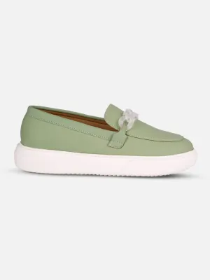 Women's Green Casual Slip On (IU1019) Ultra Run Chic Form