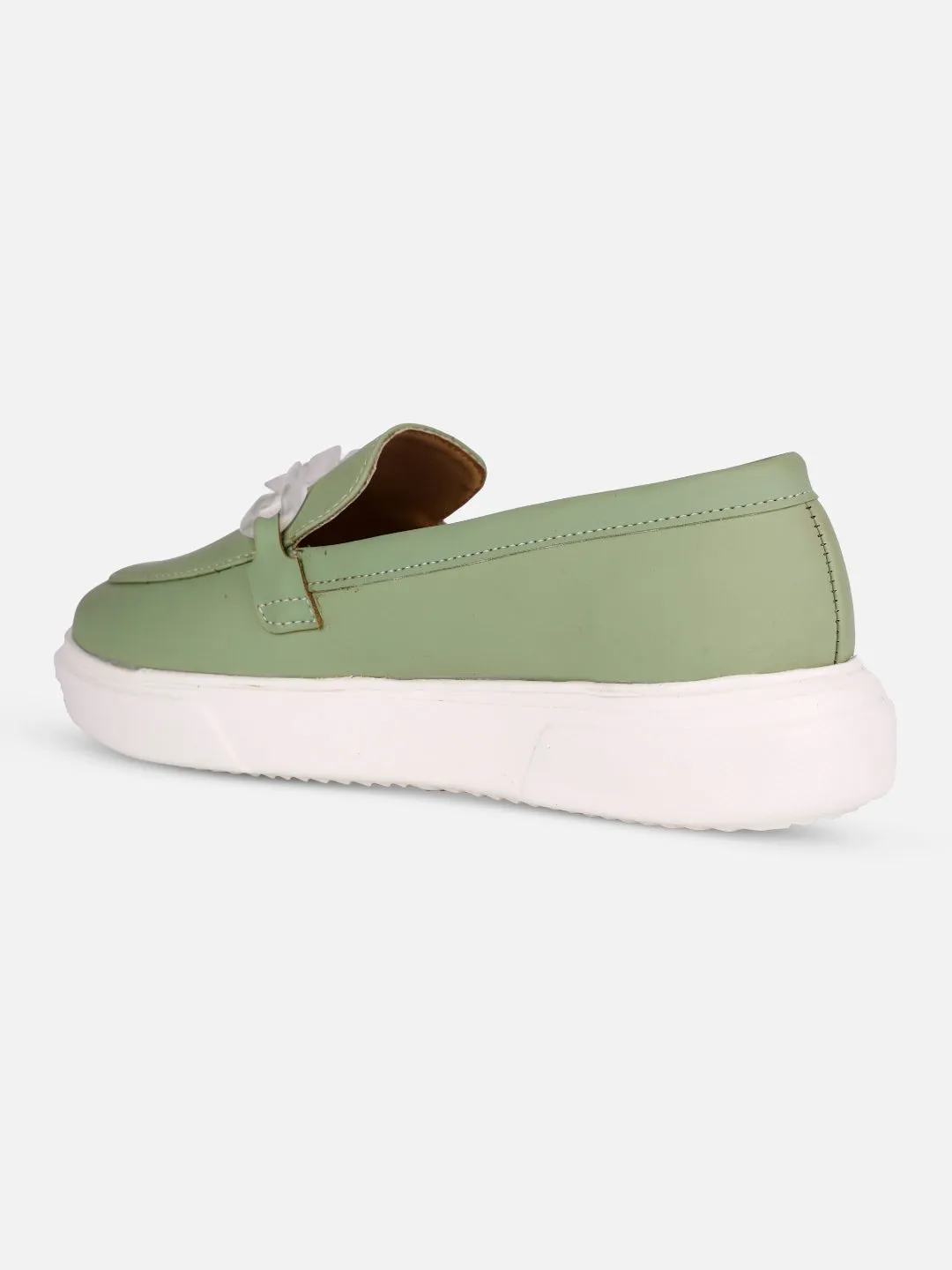 Women's Green Casual Slip On (IU1019) Unisex Fit