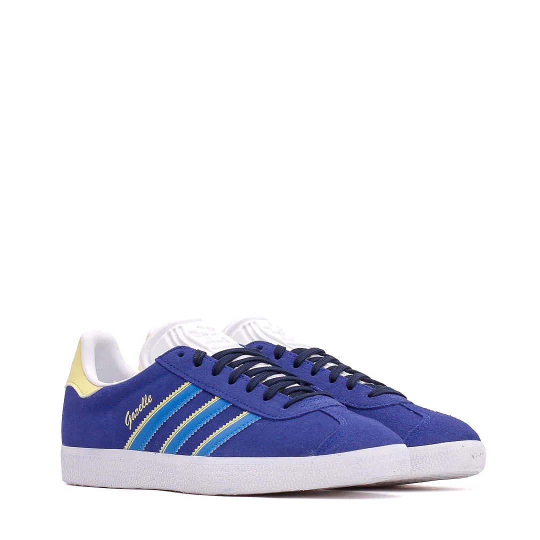 Adidas Originals Women Gazelle Blue IE0439 Curve Hug