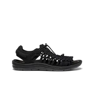 Comfort Fit Men's UNEEK II Open Toe  |  Black/Black