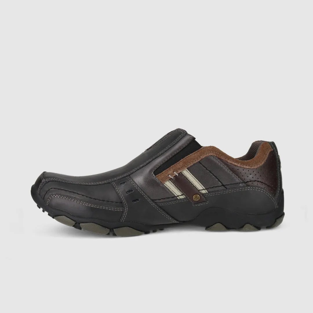 Becker Casual Shoes Black Mesh Upper