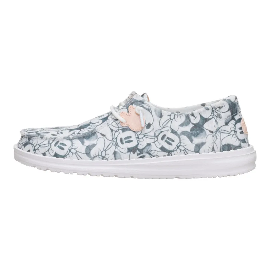 Disney Minnie Mouse Print Wendy - Grey/Multi Island Step Crystal Glow