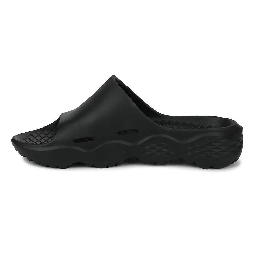 Edge Look A-HA Black Casual Slipper For Men SOFTWALK By Liberty