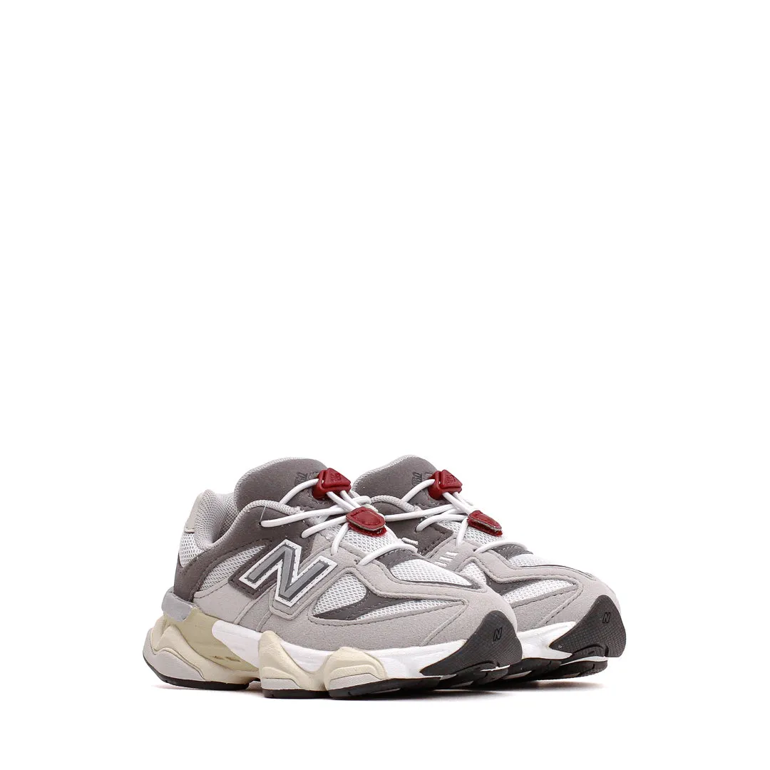 Slip Resistant Outdoor Explorers Ergonomic Design New Balance Kids 9060 Raincloud (TD) IV9060GY