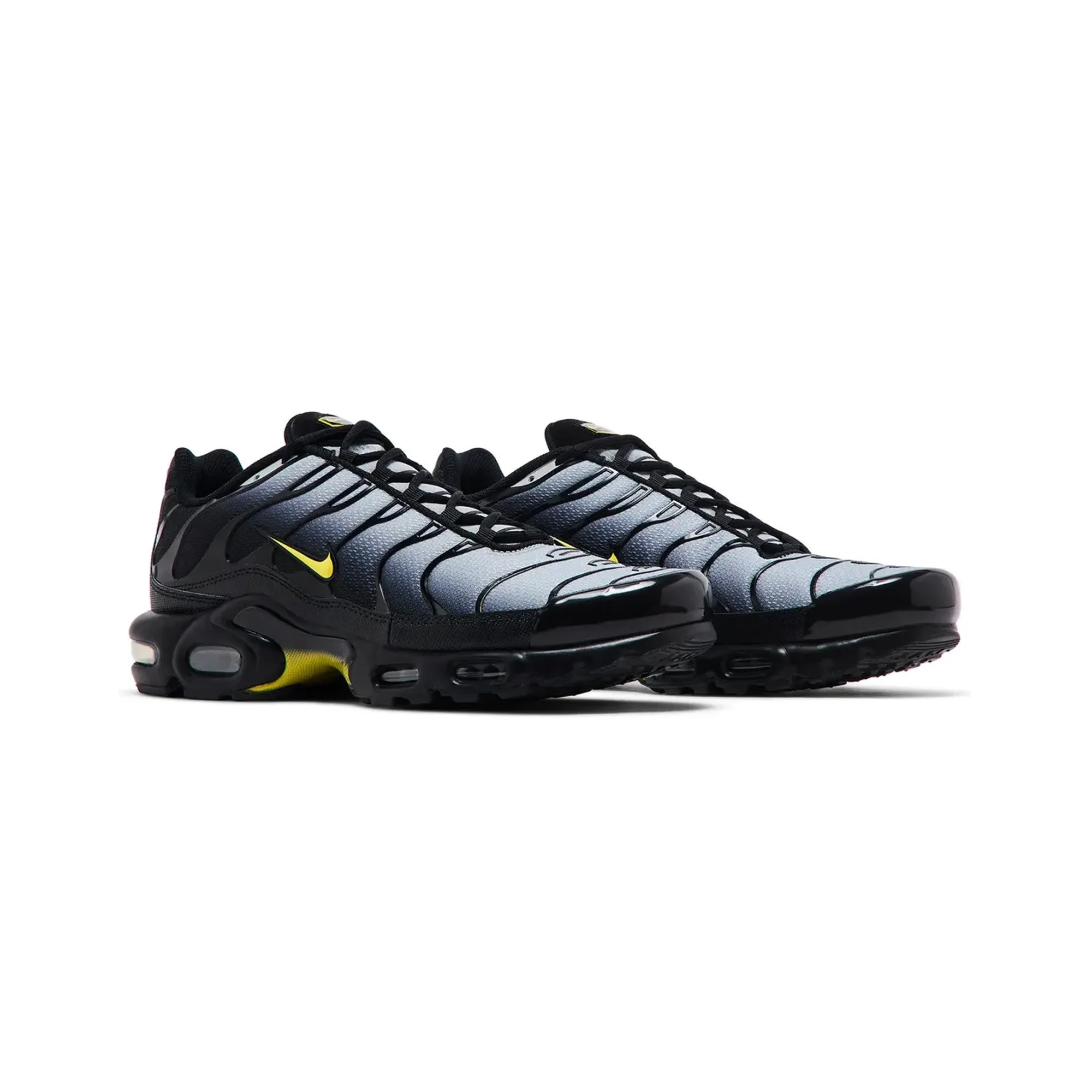 Nike Air Max Plus TN 'Black Opti Yellow' Ventilation holes Sea Breeze