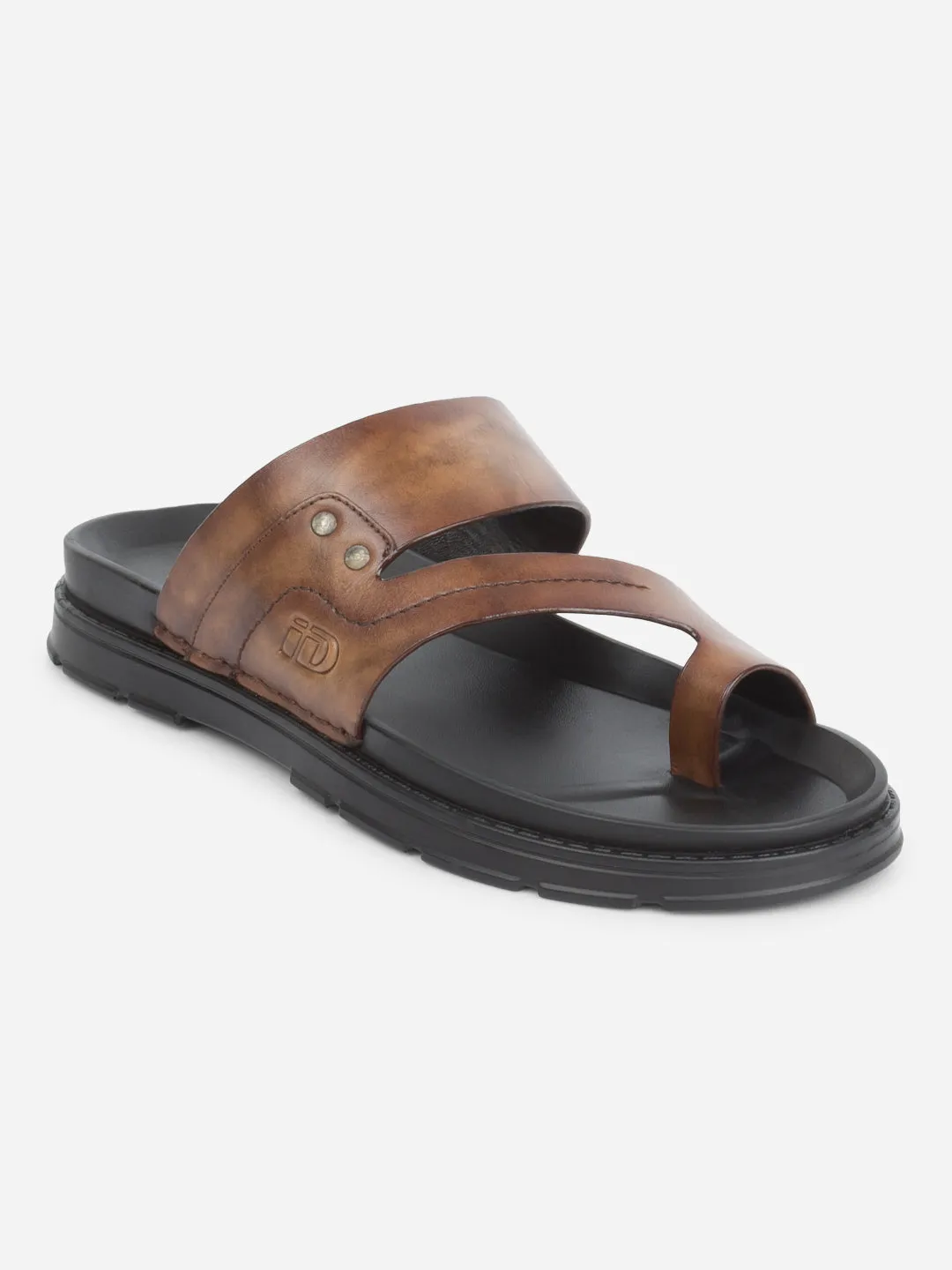 Men's Brown Sandal (ID4246) Skin Soft