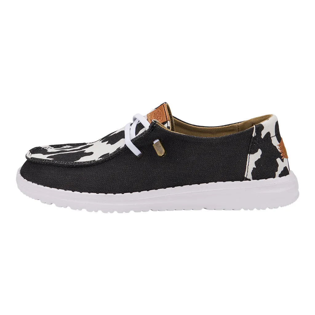 Comfort Step Wendy Animal - Black/Cow