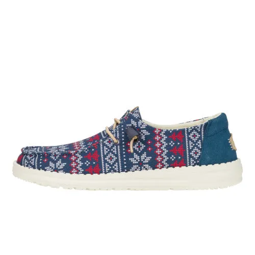 Flexible Fit Active People forest walk Wendy Winter Sweater - Navy/Multi