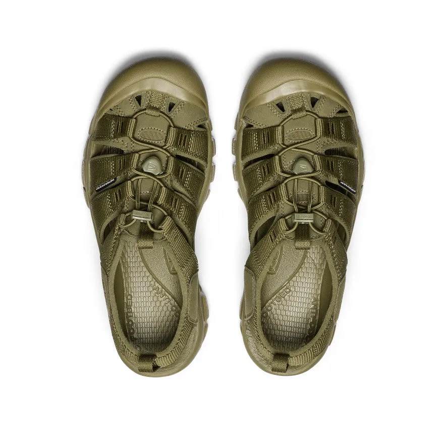 Men's Newport H2 Sandal  |  Monochrome/Olive Drab Effortless Slip-On Fit Travel Slip-On