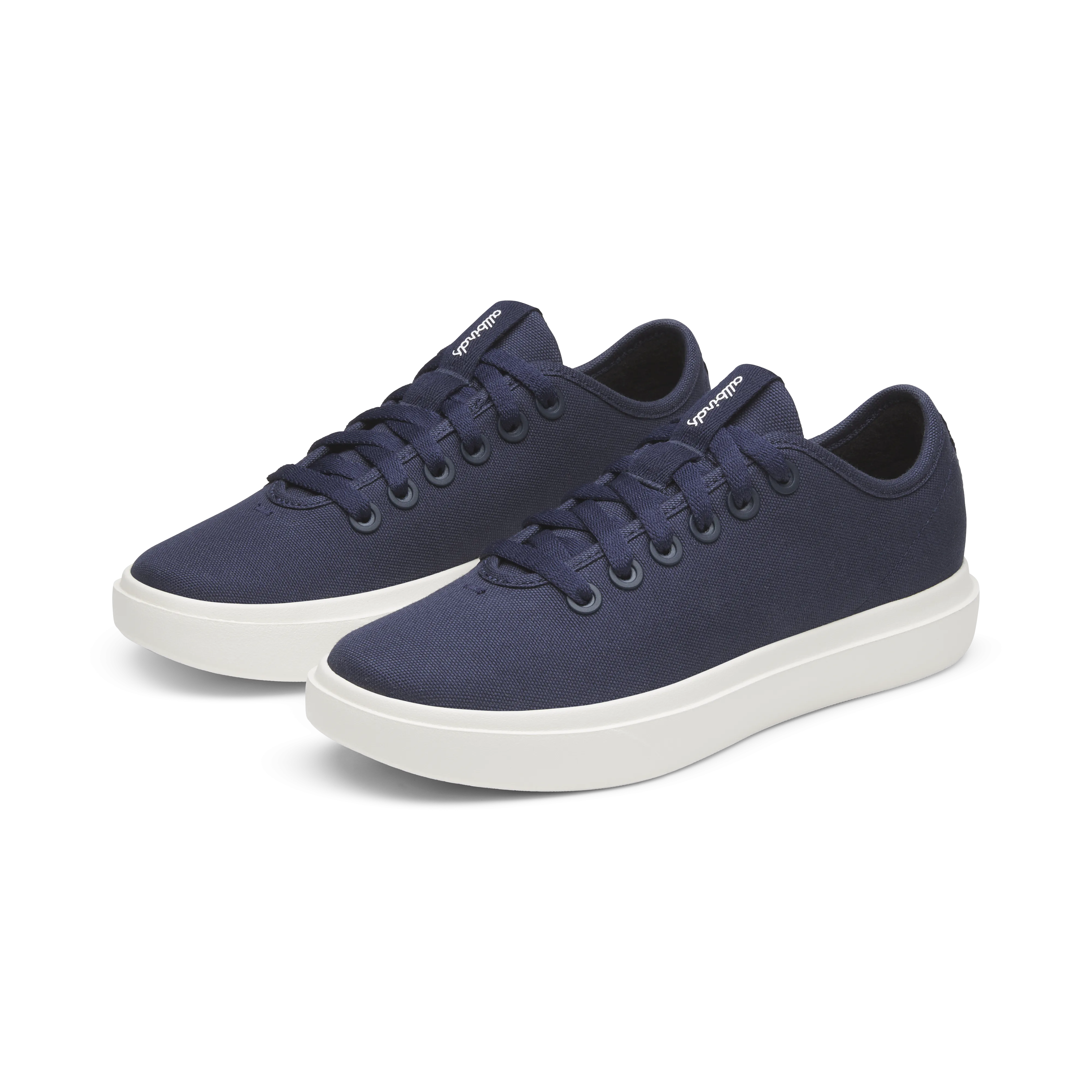 comfort features Women's Canvas Piper - Deep Navy (Natural White Sole)
