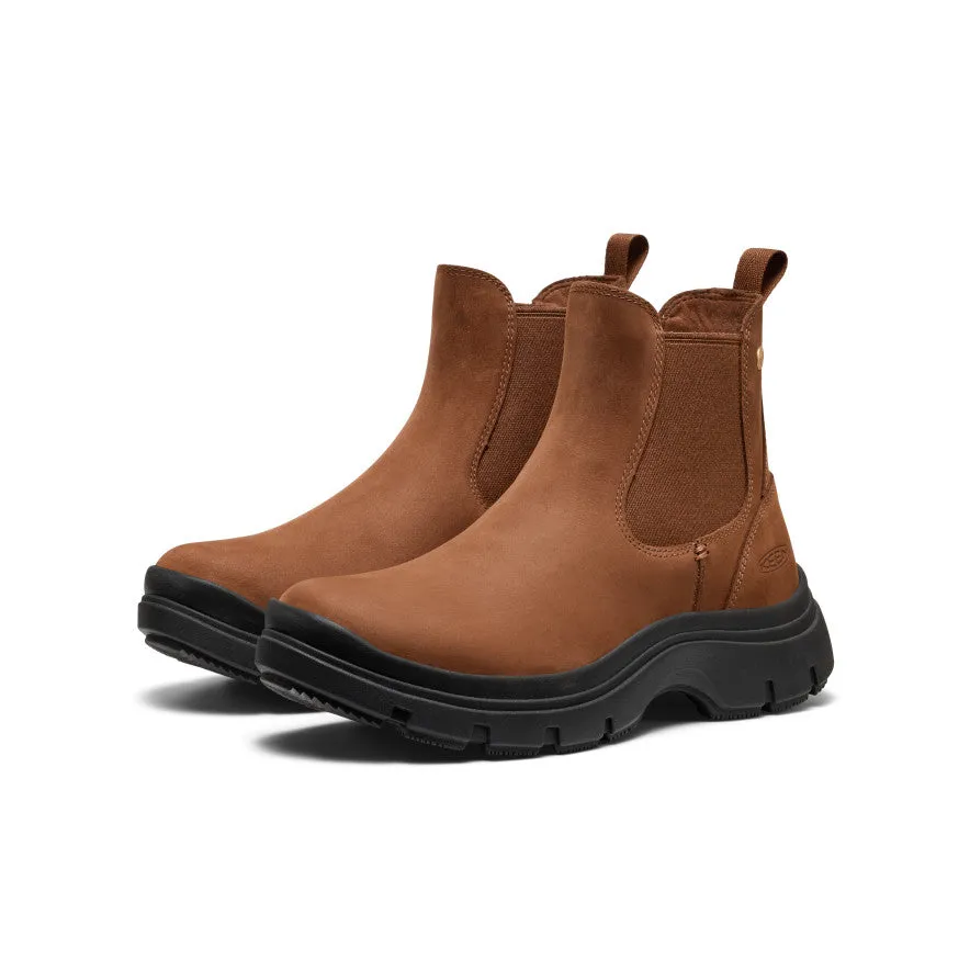 Women's Kosa Chelsea Boot  |  Bison/Black EVA sole Soft Slip
