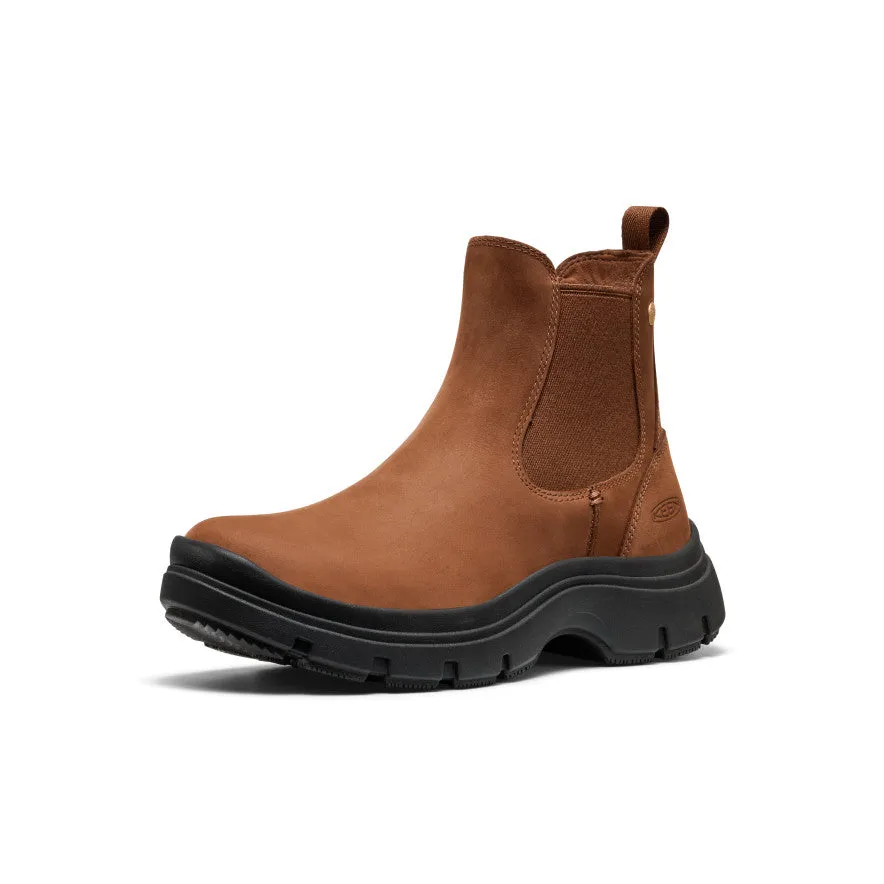 Casual Support Women's Kosa Chelsea Boot  |  Bison/Black
