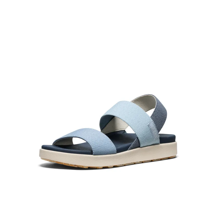 Women's Elle Backstrap Sandal  |  Faded Denim/Skyway Comfortable For Treadmill