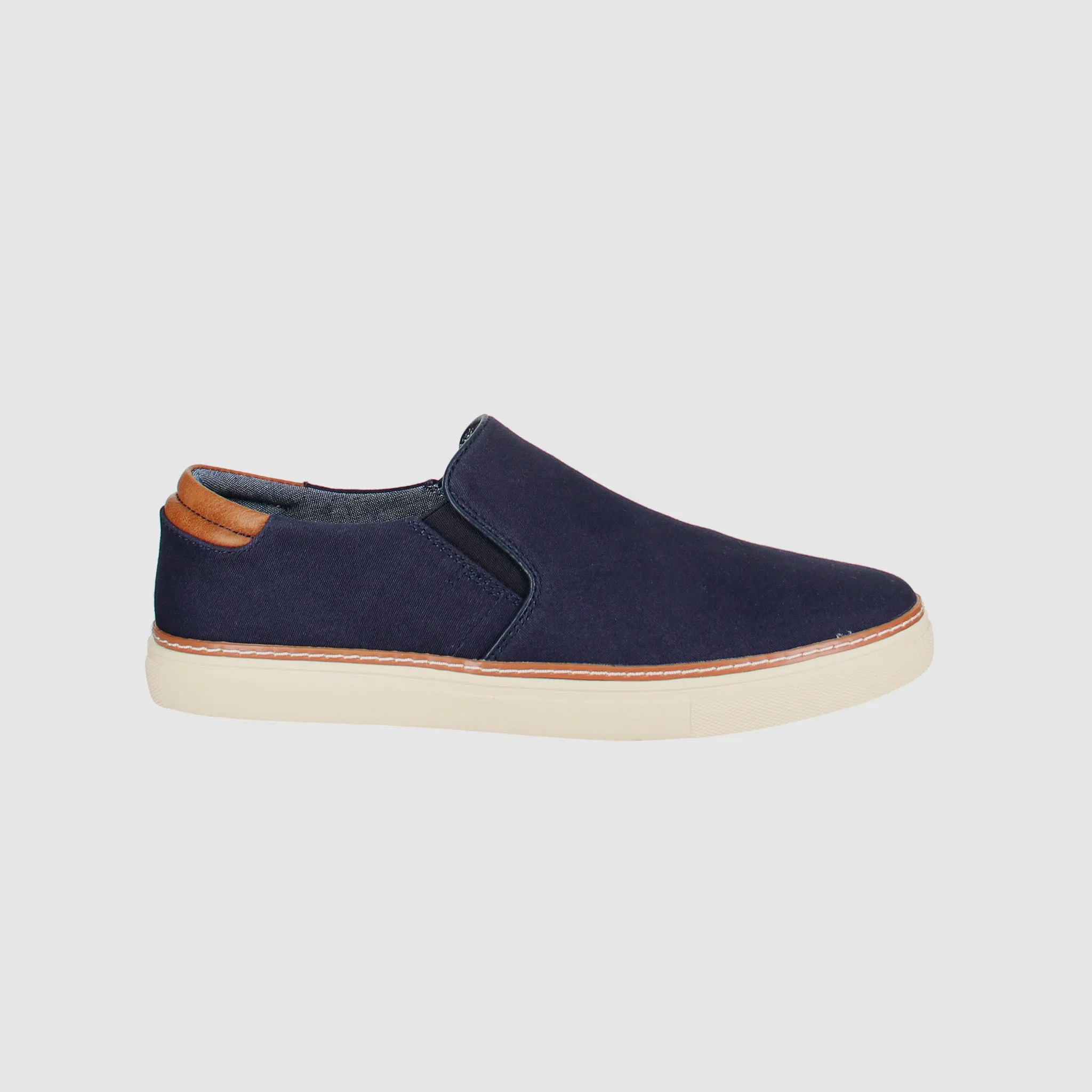 Bradley Casual Shoes Navy Dynamic Style Heel lockdown