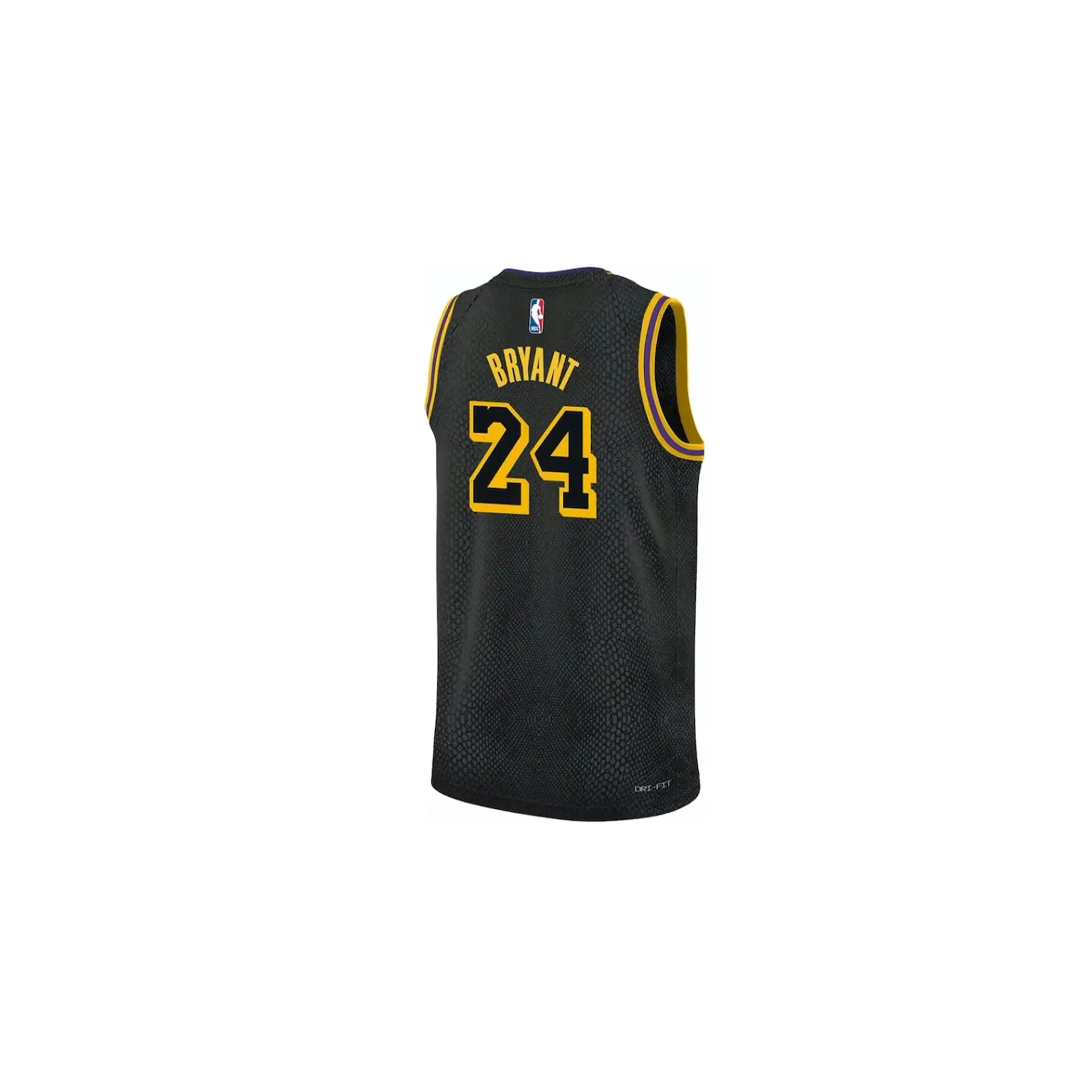 Kobe Mamba Mentality Los Angeles Lakers City Edition Swingman Jersey 'Black' FW23 (2023) Rich Jewel Posture aid