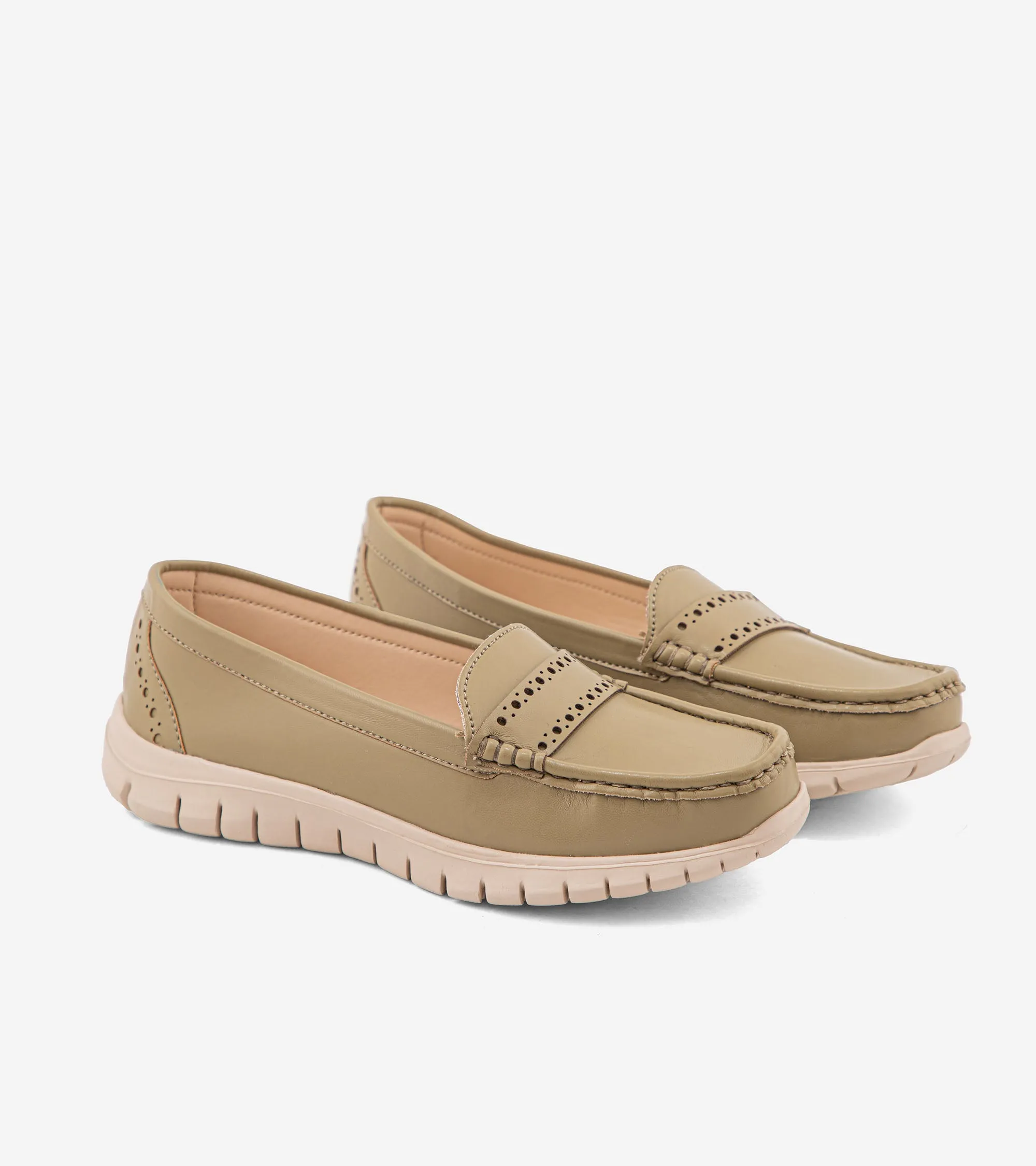 Step Stable Women's Moccasins US-DY-4302