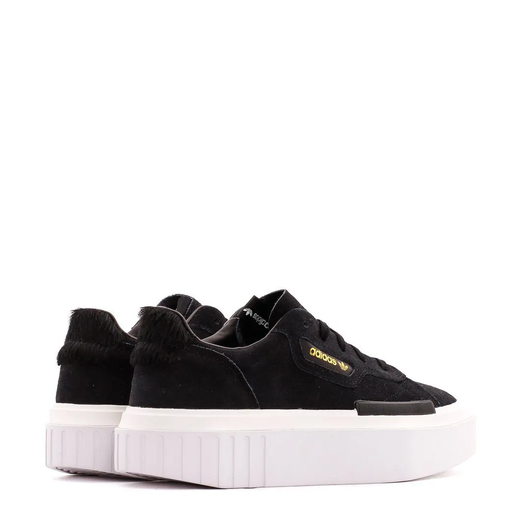 Adidas Originals Hypersleek Black White Women EE7037 Gym Quick Firm Lock