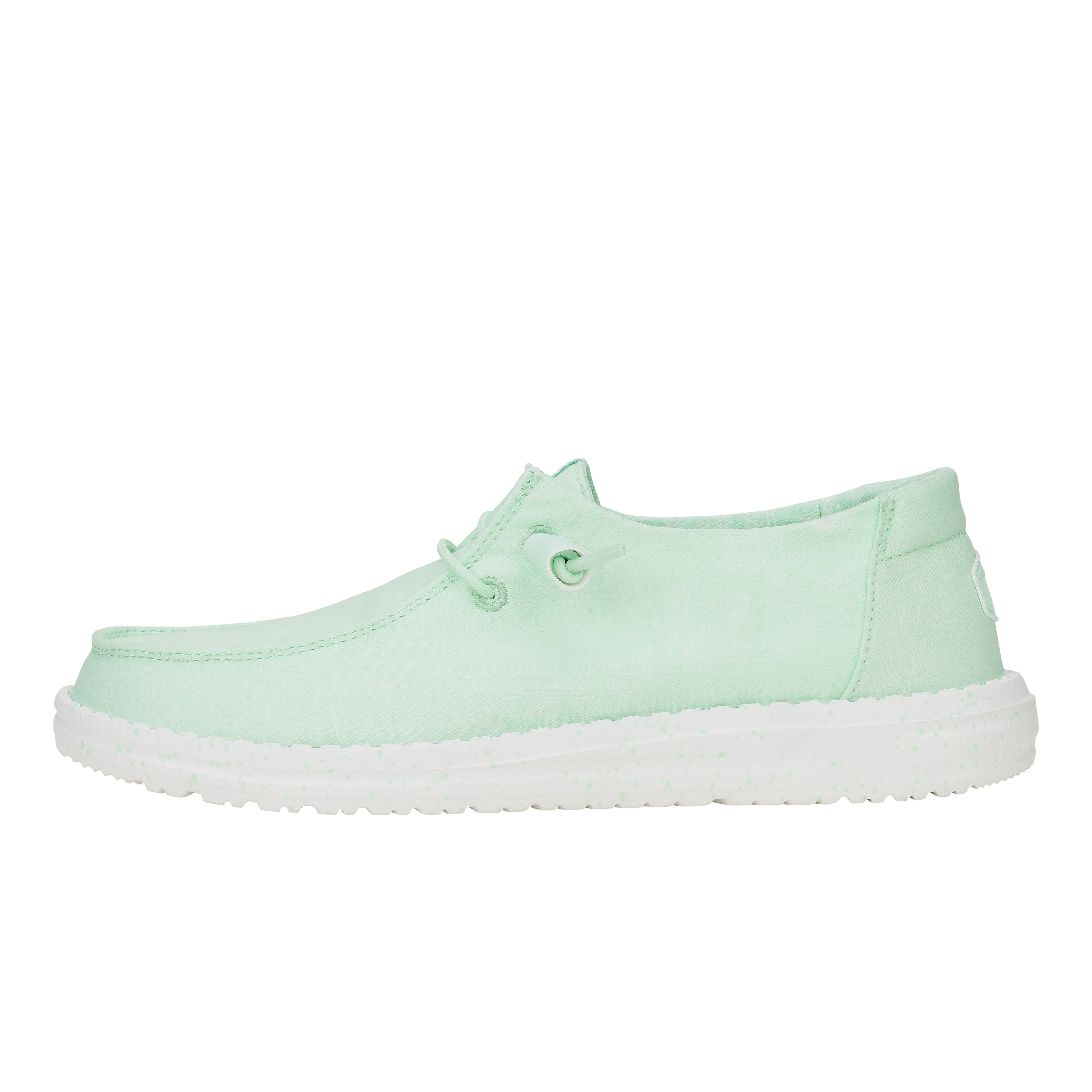 Wendy Stretch Canvas  - Bay Blue Memory Foam Casual Wear