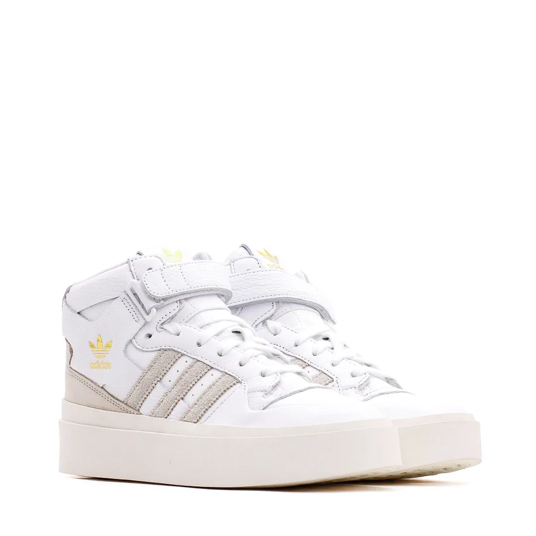 Easy To Clean Step Tall Adidas Originals Women Forum Bonega Mid White GZ4293