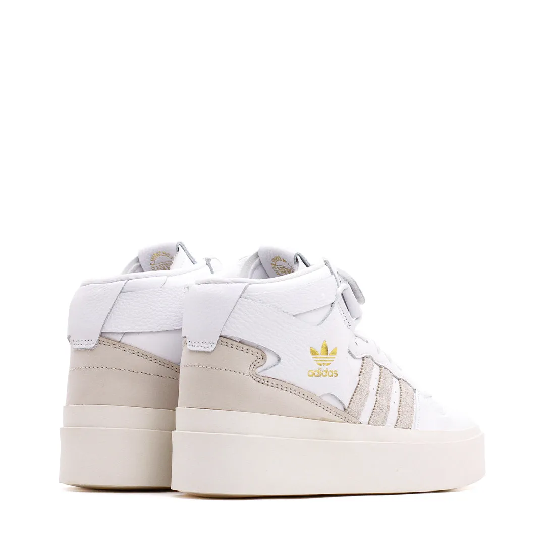 Comfort Padding Adidas Originals Women Forum Bonega Mid White GZ4293