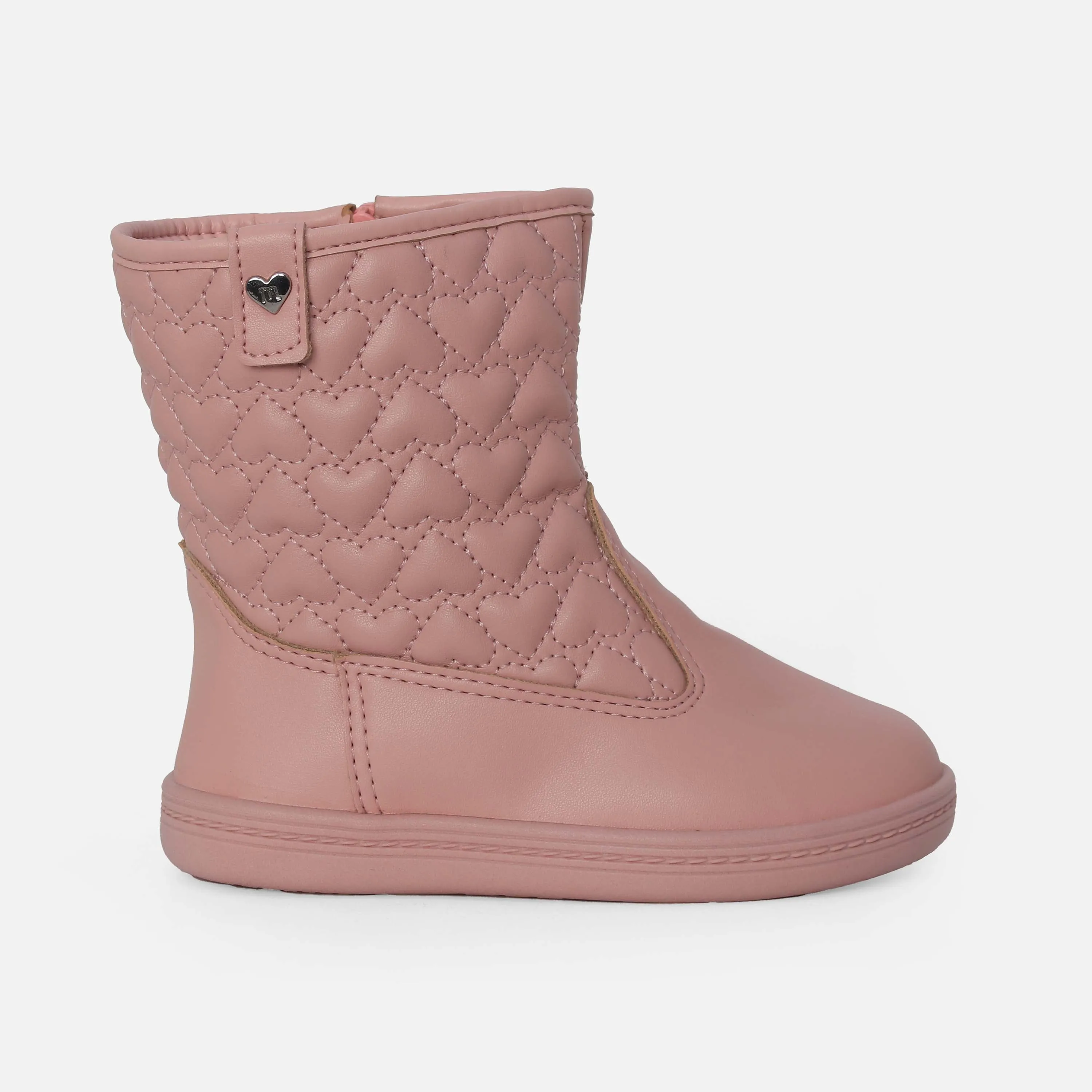 Essential Piece Durable Construction GIRLS CASUAL ZIPPER BOOTS