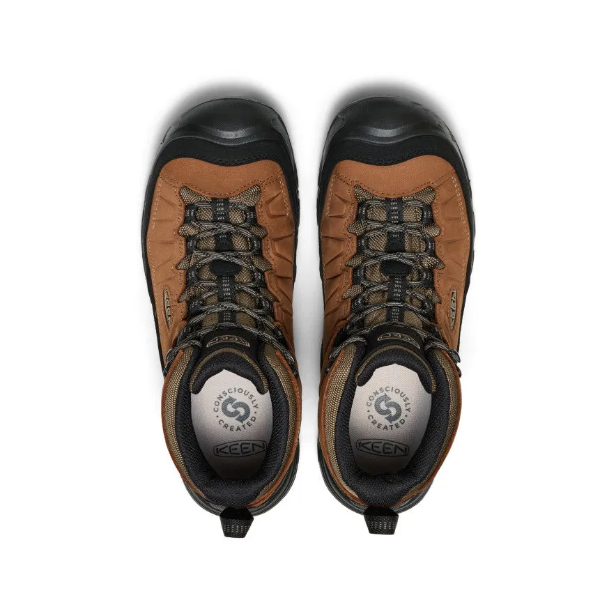 Men's Targhee IV Waterproof Hiking Boot  |  Bison/Black Calm Step Leg Slim