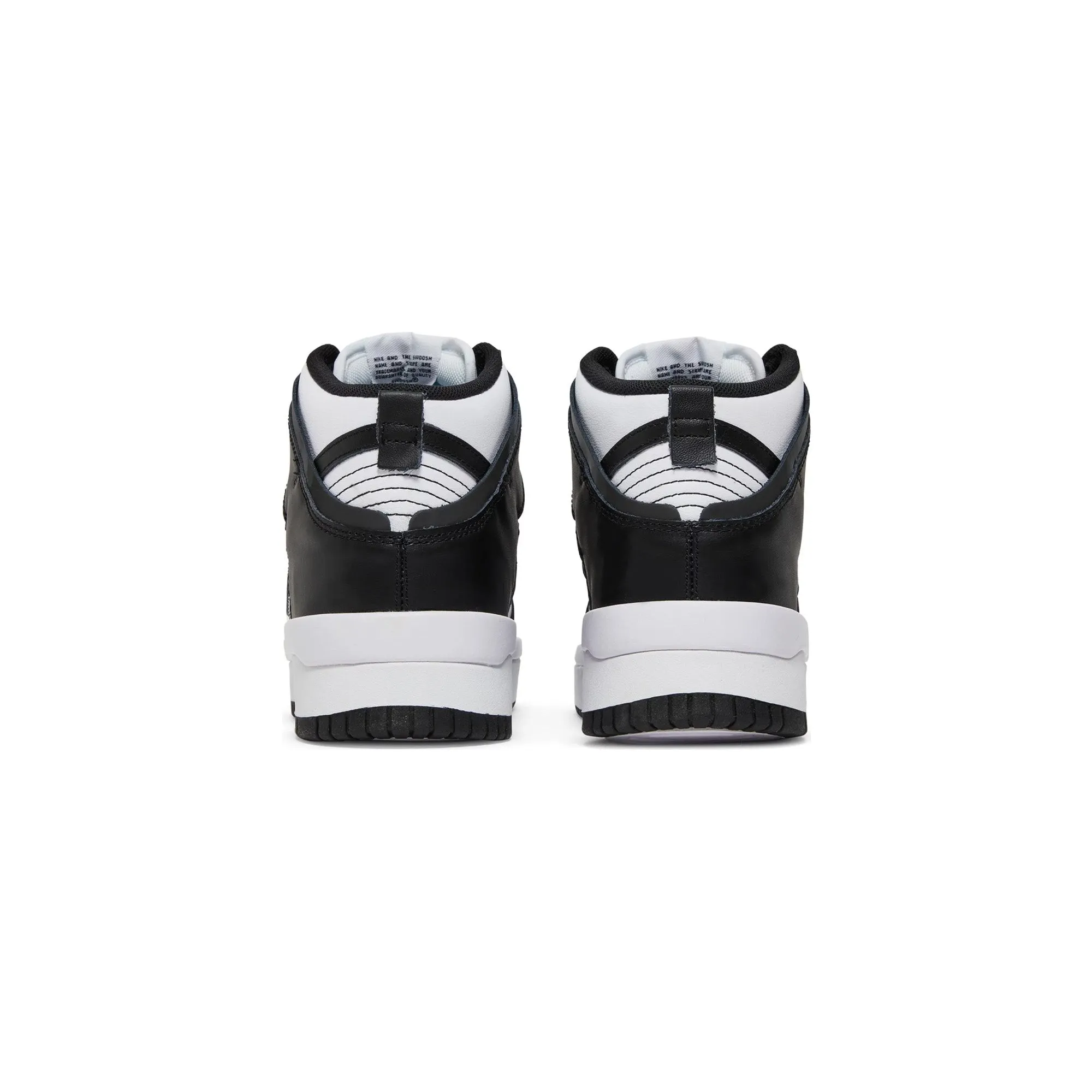 Breathable Material Dunk High Up 'White Black' W (2022)