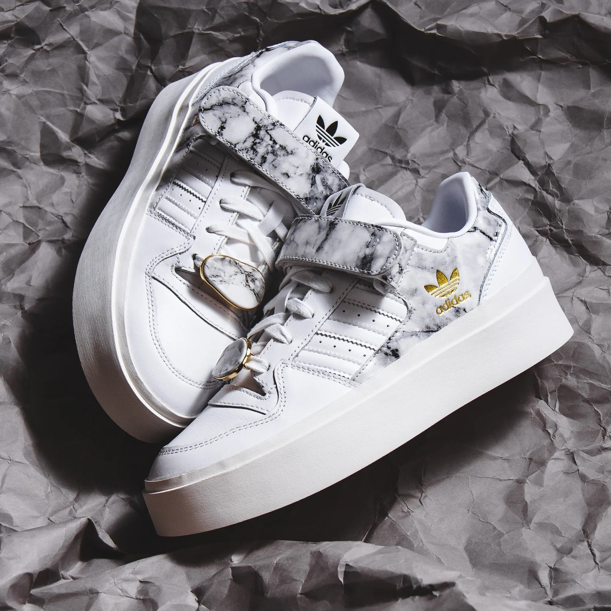 ergonomic Adidas Originals Forum Bonega White Women GY1541
