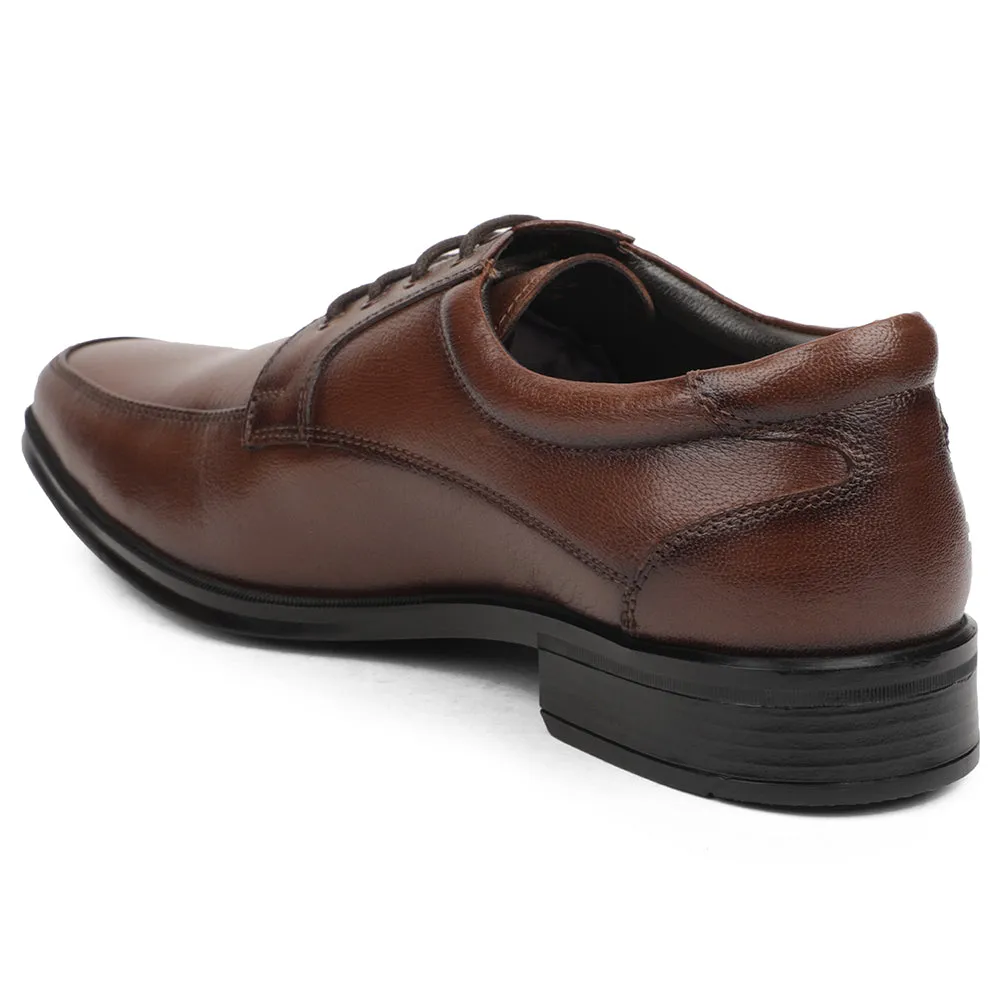 Pop Color Healers Brown Formal Lacing Derby Shoes For Men UDL-9 By Liberty