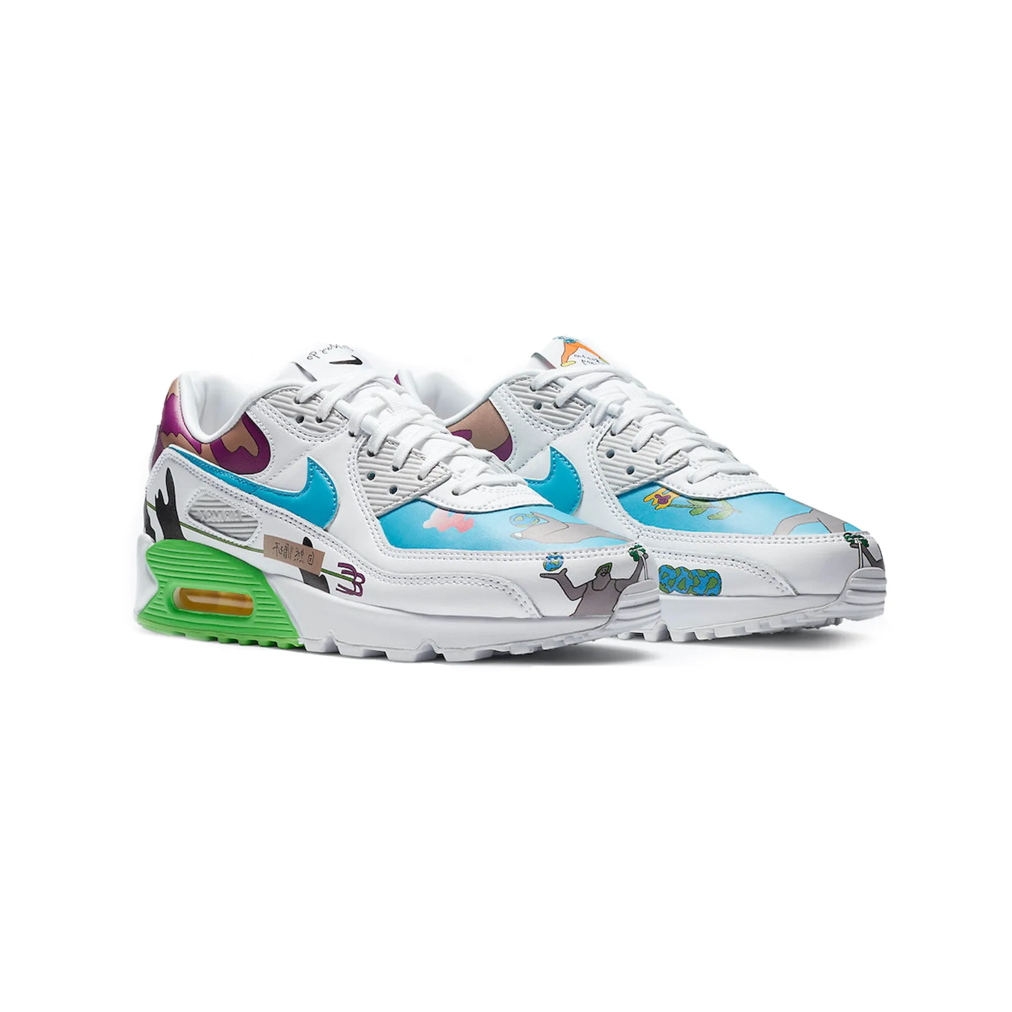 Storm Guard Air Max 90 Flyleather 'Ruohan Wang' (2020)
