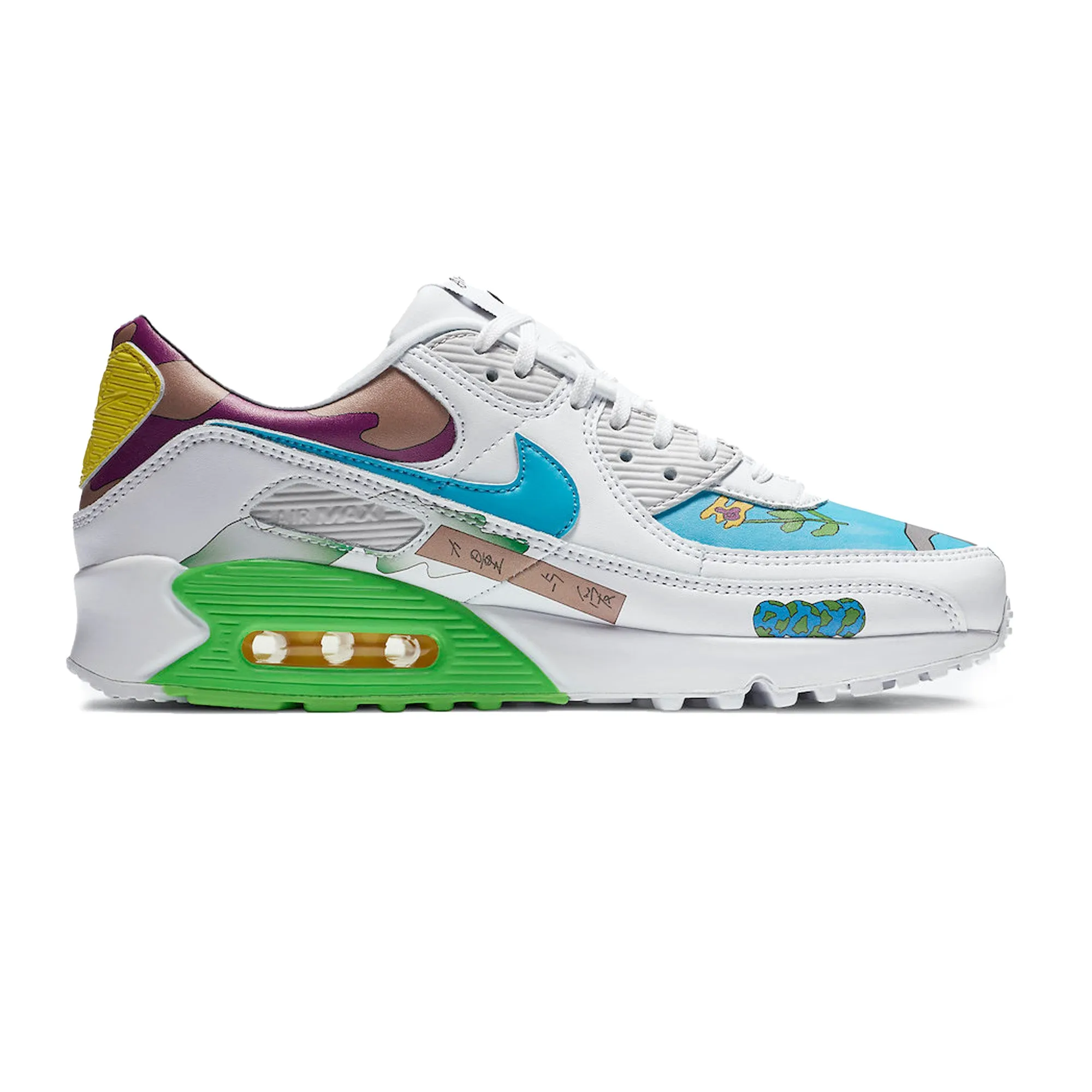 Air Max 90 Flyleather 'Ruohan Wang' (2020) Night Glow