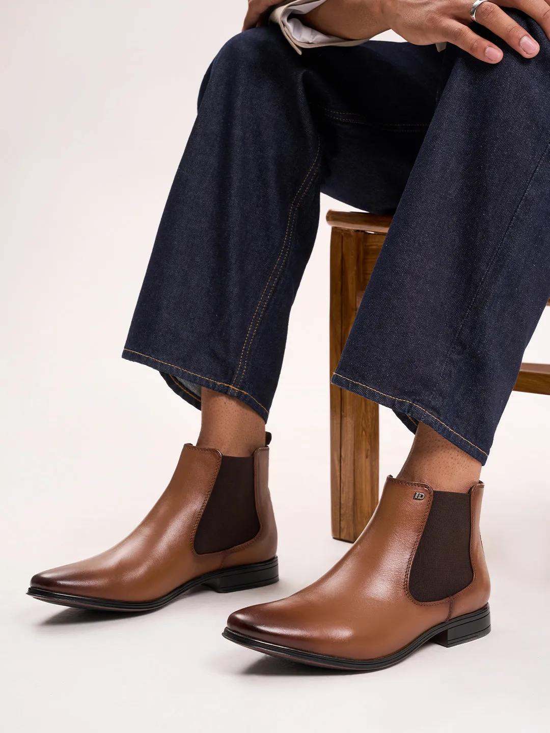 Team Match Men Tan Boot (ID2131)