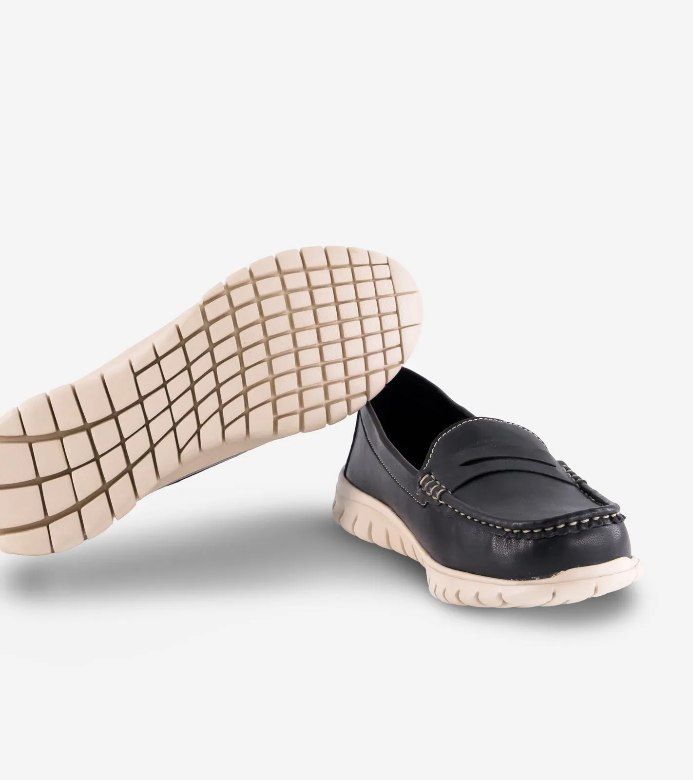 Women's Moccasin's US-DY-4303 Sturdy Support Gentle Fit