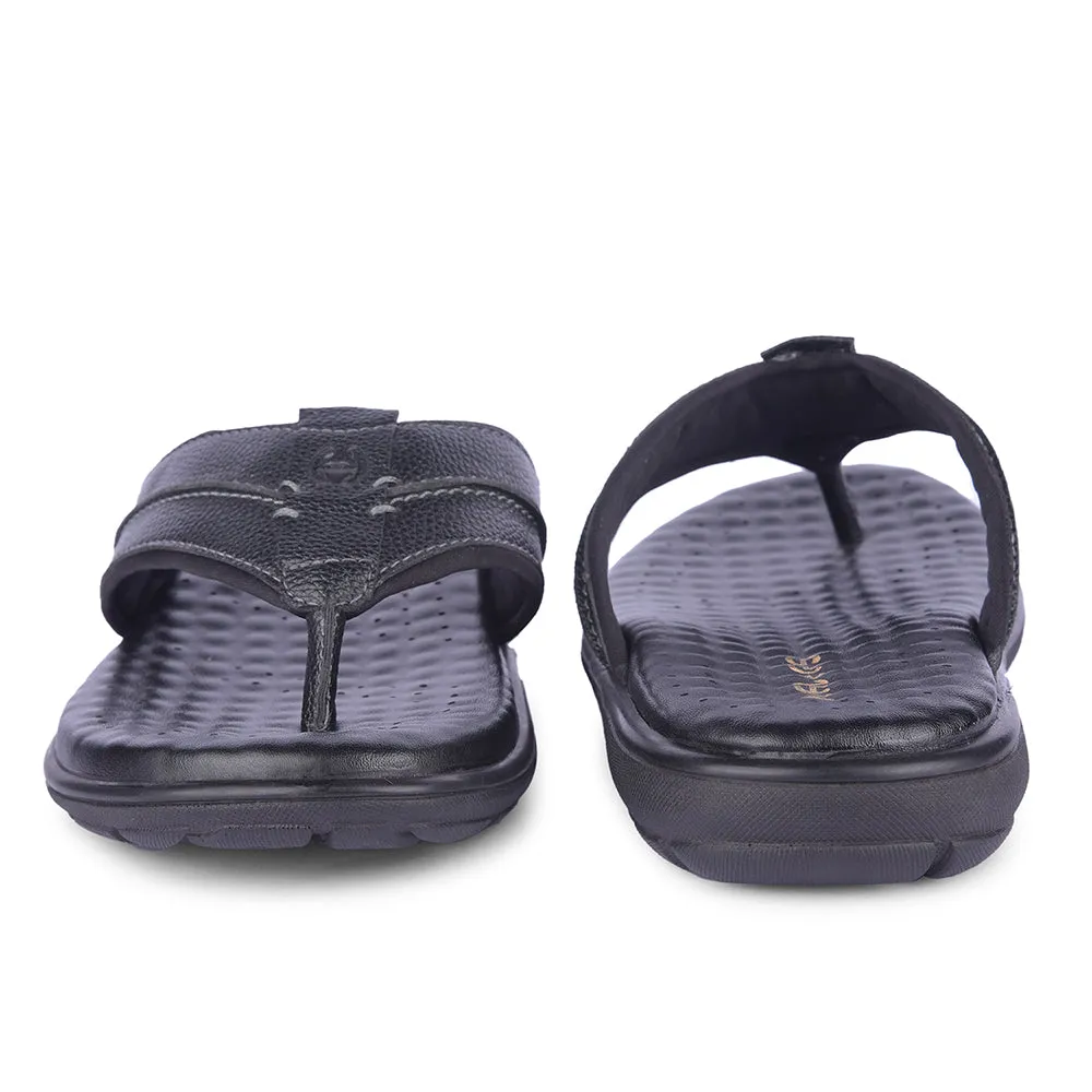 Elite Edge Healers By Liberty Mens CSS-1 Black Casual Thong
